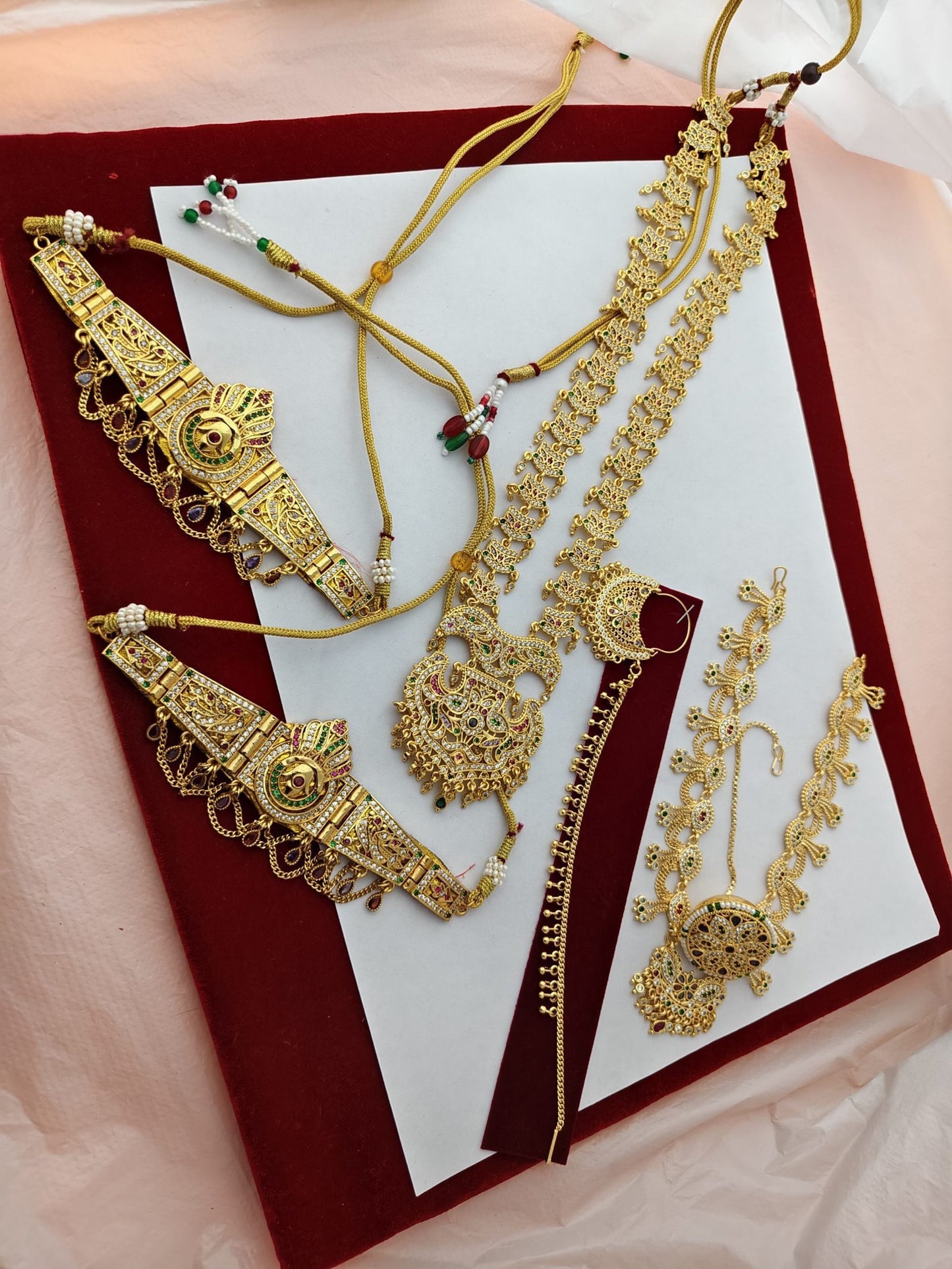 Bhujband, Ranihaar, Nath, Rakhdi set 176