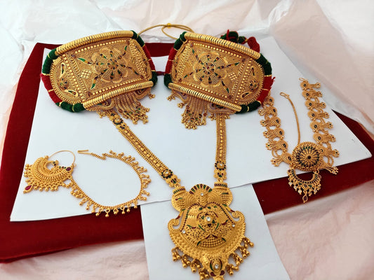 Nath, Ranihaar, bajuband, Rakhdi set 166