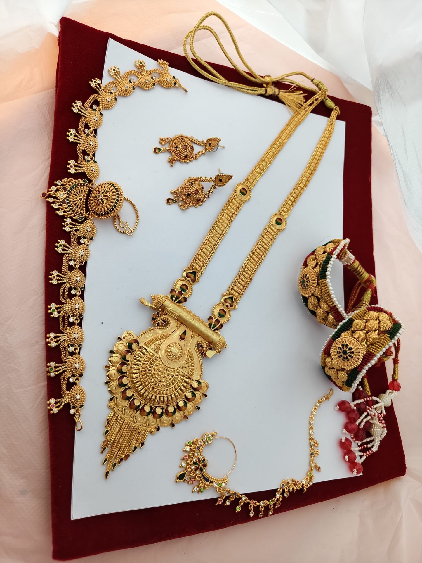 Rakhdi set, ponchi , Nath, Ramnavmi 16