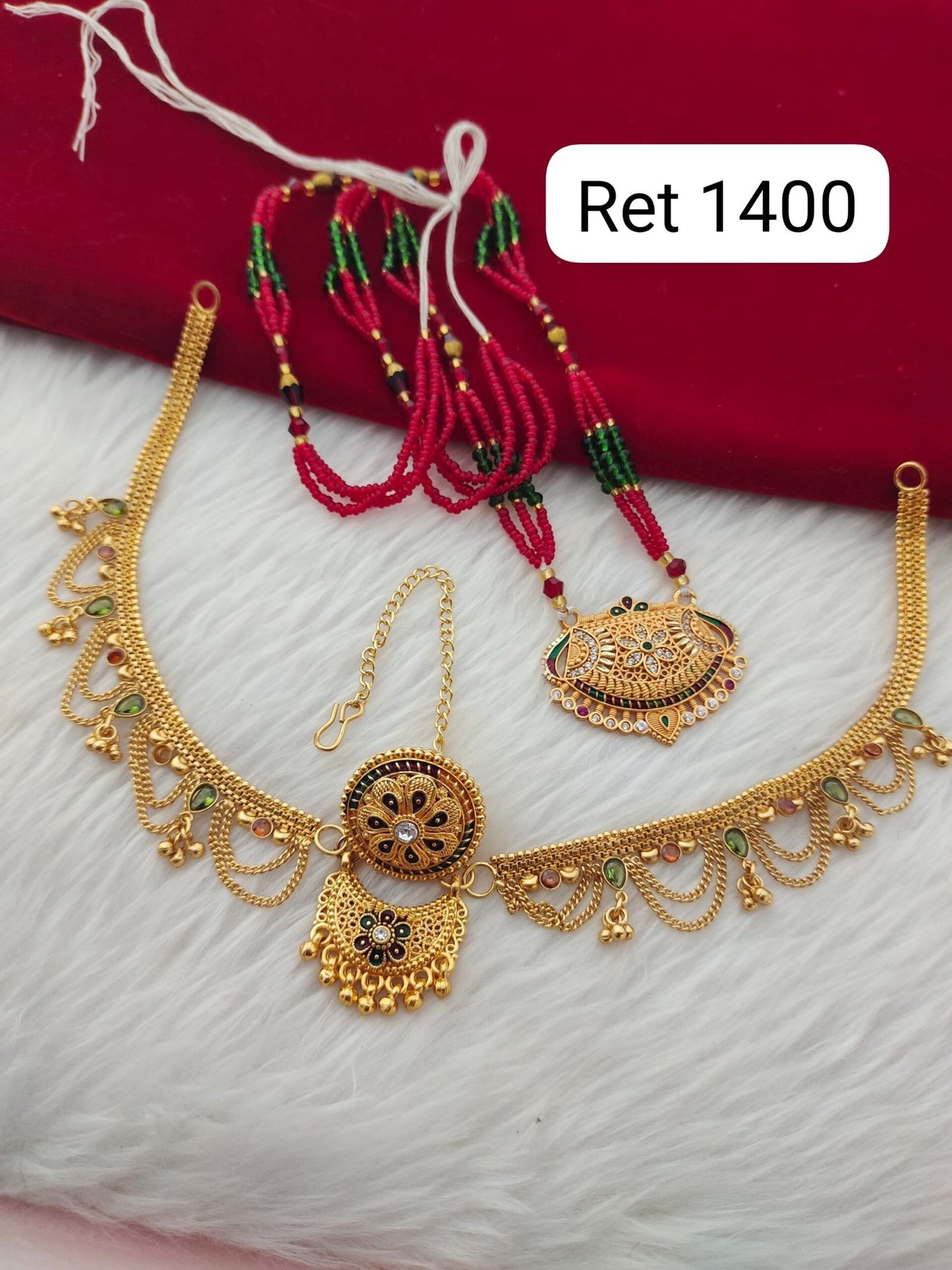 Rakhdi set+mangalsutra 418