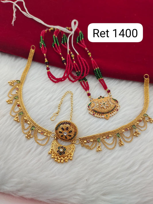 Rakhdi set+mangalsutra 418