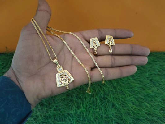 Pendant With Chain 80