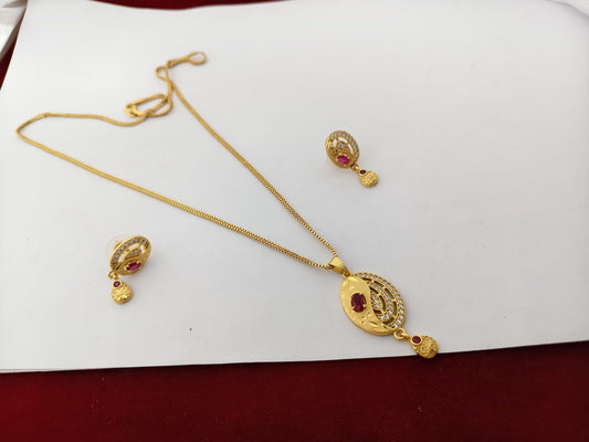 Pendant With Chain 76