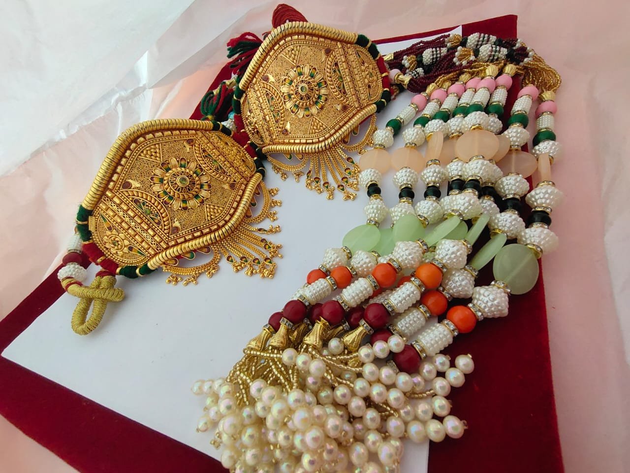 Bajuband kalkati with loom 4